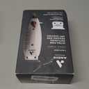 Andis 04780 Professional T-Outliner Beard & Hair Trimmer for Men with Carbon Steel T-Blade, Bump Free Technology  Corded Electric Beard Trimmer, GTO, Grey