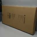 Navaris Oval Wood Framed Mirror - Wall Mounted - 15"L x 29.5"W - Brown Wood Frame - Oval Shape - Distortion-Free Reflection - Versatile Hanging Orientation - Bathroom, Bedroom, Entryway Wall Decor