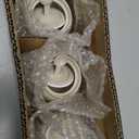 Povinmos 3 Piece Glass Salt Container | Storage | Pepper,Table Salt, Sugar,Gourmet Salts,Spice |Chili Herbs |10 oz |Glass Salt Container with Lid and Retractable Spoon