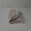 ZLG Extra Large Rectangle Storage Basket 72L Rope Blanket Basket Living Room Pillow Basket Baby Toy Organizer Woven Storage Bin for Kids with Handles Dirty Clothes Storage Hamper, 22 x 17 x 12 inches (White&Brown)