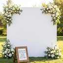 8x8FT White Pink Double Sided Square Arch Backdrop Cover