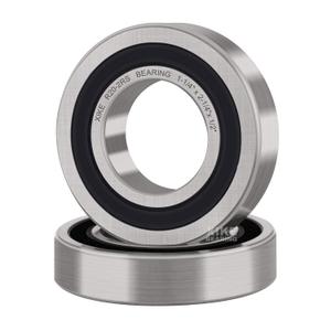 XiKe 1 Pcs R20-RS Double Rubber Seal Bearings 1-1/4" x 2-1/4" x 1/2", Pre-Lubricated and Stable Performance and Cost Effective, Deep Groove Ball Bearings.