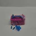 IDAODAN Electric Balloon Pump, Portable Electric Balloon Blower Machine Balloon Air Pump Dual Nozzle Rose Red 110V 600W Balloon Inflator for Party Decorations