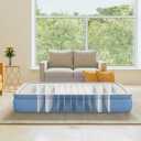 Simmons Lumbar Firm Tri-Zone Air Mattress with Built-in Pump and Extra Lumbar Support: Queen