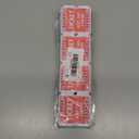 Pack of 4 L LIKED 200 Raffle Tickets, 50/50 Double Roll Tickets for Event, Raffles, Carnival, Door Prizes and Class Reward (Red)