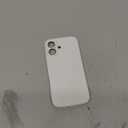 LOVE 3000 Designed for iPhone 16 Case, Premium Silicone with [Soft Anti-Scratch Microfiber Lining] Shockproof Protective Phone Case for Men Women Girls 6.1", White