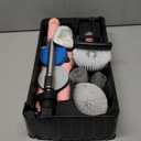 Leebein Electric Spin Scrubber, Cordless Powerful Scrub Brush for Cleaning Bathroom, Kitchen, Shower Tub and Floor Tile with Adjustable Extension Long Handle and 8 Replaceable Brush Heads(Rose)