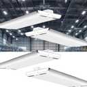 Lightdot 4FT LED High Bay Shop Lights, 100-277V 【Driver Equipped】 265W 37100LM [Eqv.1000W MH] 5000K Large Coverage Linear 2x4 High Bay LED Fixtures for Warehouse Garage -ETL Listed, 4Pack