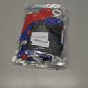 4 x Red Blue Black Balloon Arch Kit, Blue and Red Balloon Arch Kit, Blue Black Balloons Garland with 22 Inch Star Foil Balloons for Men Boys Birthday Baby Shower Graduation Party Decorations