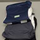 Wegreeco Washable Male Dog Belly Band (Stylish Pattern)  Pack of 3  Washable Male Dog Belly Wrap, Dog Diapers Male (Black, Charcoal, Navy, Large)