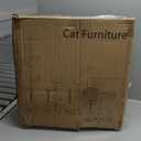 Max & Marlow Cat Tree Floor to Ceiling Cat Tower Height 95-108" Adjustable Kitten Tree Tall Climbing Tree with Carpet Scratching Post and Mat Cat Pole for Indoor Cats, Pink