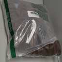 Waterproof Dining Chair Seat Covers Leather Kitchen Seat Covers, Stain Resistant Stretch Chair Seat Covers for Dining Room Chairs Set of 8, Rear Covered Washable Dining Chair Covers Coffee