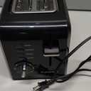 Cuisinart CPT-122BK 2-Slice Compact Plastic Toaster, Black