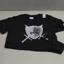 Knight Armor with Lions on The Breastplate Medieval Knight T-Shirt Small, Black 