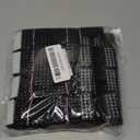 KPOSIYA Napkin Rings, Pack of 120 Rhinestone Napkin Rings Diamond Adornment for Place Settings, Wedding Receptions, Dinner or Holiday Parties, Family Gatherings (120, Black)