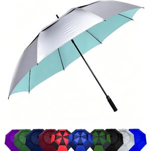 54/62/68/72 Inch Large Golf Umbrella Windproof Auto Open for Rain