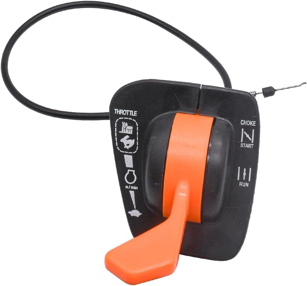 GY20947 Throttle Choke Cable Fit for John Deere 102 105 115 LA100 LA105 LA110 LA115 LA125 X110 X120 Throttle Lever