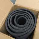 Universal Car Bumper Protector Guard, Rear Bumper Protector for Cars ONLY, Black Rear Bumper Guard 72" x 8.07" x 0.4"