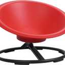 Spinning Chair, Sensory Toys for Autistic Kids Swivel Chair Carousel Spin Sensory Products, Gyro Shape Sensory Toy Chair Improving Kids Body Coordination Red