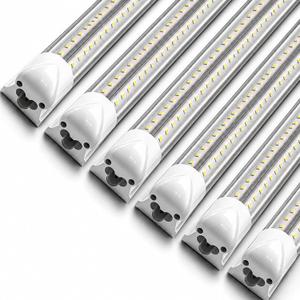 Brtstiun LED Shop Lights for Garage, 4FT Linkable Garage Ceiling Light, T8 5000K Daylight Plug in Hanging LED Light Fixture for Workshop, Warehouse, Basement, 6 Pack 45W 6300LM