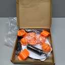 Honoson 3 Sets Indoor Can Basketball Game Set Includes 3 Mini Clip on Basketball Hoop with Backboard 6 Inflatable Ball 3 Pump Office Decompression Toy Birthday Gift(Classic)