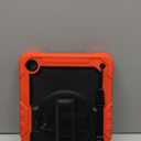 SEYMAC stock Case for Samsung Galaxy Tab A11+ Plus/A9+ Plus 11'', Full-Body Drop Protection Case with Screen Protector Pencil Holder [360 Rotating Hand Strap] &Stand, Red+Black