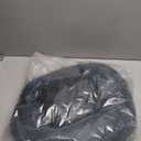 Hoewina Dog & Cat Bed, 20in Cat Beds for Indoor Cats, Calming Donut Bed for Puppy and Kitten, Washable Round Fluffy Pet Bed for Small Medium Dogs and Cats (Dark Grey)