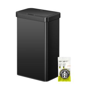 EKO 16 Gal Dual Compartment Motion Sensor Trash Can, Matte Black
Automatic Trash and Recycling Bin| Two Removable 8 Gal Buckets| Soft-Close Lid| Fingerprint-Resistant| For Home and Kitchen