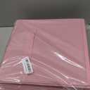 GRANNY SAYS Cube Storage Bins, 11 Inch Storage Cube Organizer, Collapsible Fabric Storage Cubes with Handle, Decorative Cube Storage Organizer for Shelves, Closet, Pink, 6-Pack