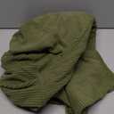 QIANMEW Sofa Covers Washable, Chaise, Green Color 