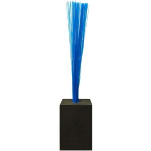 Champro Foam Base Plug with Optic Blue Tassel, Black, Optic Blue, B008F