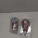 I-SHUNFA Non-Dimmable Edison Stained Glass LED Light Bulb, E26 Base A19/A60 LED Light Bulbs for Home Party,Recreation Room,Balcony,Garden,Christmas Decoration 2 Pack