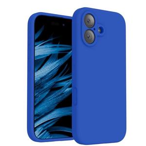 FireNova Magnetic for iPhone 17 Case, Compatible with MagSafe, [Integrated Silicone Camera Control Button] [Camera Protection] Anti-Scratch Microfiber Lining Phone Case, 6.3", Klein Blue