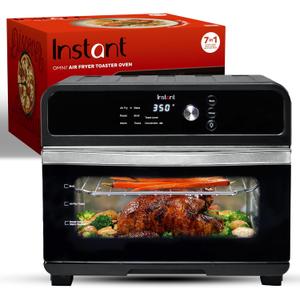 Instant Pot Omni 19QT/18L Toaster Oven Air Fryer, 7-in-1 Functions, Fits 12" Pizza, Crisps, Broils, Bakes, Roasts, Toasts, Warms, Convection, 100+ In-App Recipes, from the Makers of Instant Pot, Black
