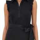 Cinq  Sept Women's Collar Mahlia Dress (Black)
