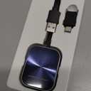 Wireless CarPlay Adapter for iPhone, 2 in 1 Wireless CarPlay and Android Auto Adapter Converts Factory Wired to Wireless, Plug and Play USB/ USB-C Car Play Dongle with Stable Control and No Delay