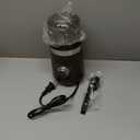 SHARDOR Electric Super Silent Blade Coffee Grinder, Timed Grind Control Rotary Knob, Adjustable Coarse to Fine for Coffee Beans, Spices & Herbs, with 1 Removable Stainless Steel Bowl, Brown