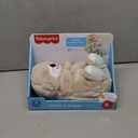 FISHER-PRICE BABY Toy Soothe 'n Snuggle Otter Portable Plush Sound Machine with Music Lights & Breathing Motion for Newborns 0+ Months