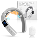 Neck Massager for Pain Relief Deep Tissue, Electric Portable Neck Massager with Heat for Women Men