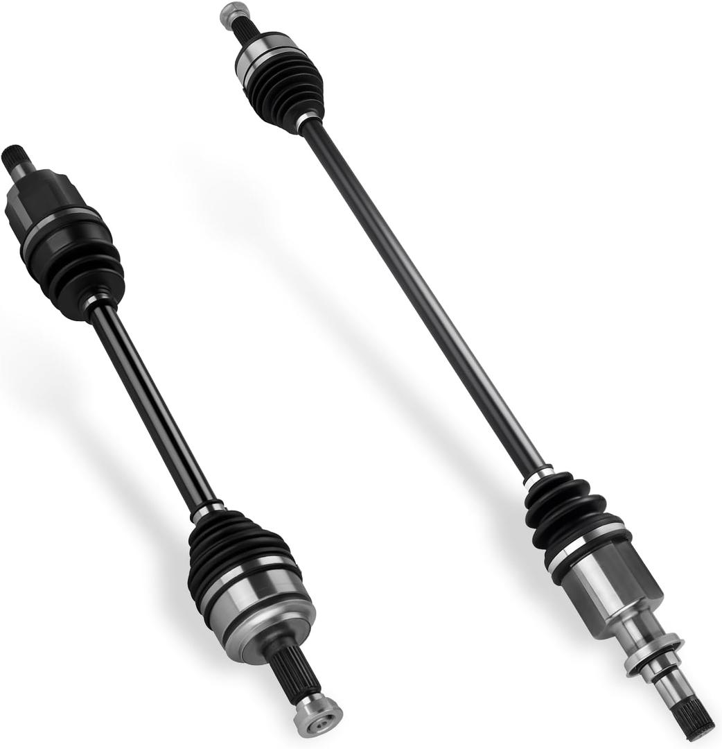 Front Left & Right CV Axle Shaft Assembly Fits for Honda Civic L4 2.0 2.0L 2016-2021 (for EX LX LX-P Models), Automatic CVT Trans Only, Driver & Passenger Side, 2-Pack
