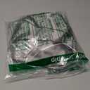 Curved Pillow Case, Side Sleeper Pillowcase, Grey Satin Pillowcase Cover with Zipper, Breathable and Soft, Queen Size 20 x 30 Inches