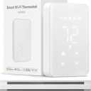 Meross Smart Thermostat for Electric Baseboard and inWall Heaters Work with HomeKit, Alexa and Google Home, 120V240V WiFi Programmable Thermostat with Easy Install, Energy Saving, 4 Wires Needed (HomeKit Smart Thermostat)