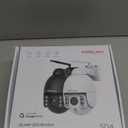 FOSCAM SD4 2k 4MP Outdoor Security Camera, 5G/2.4GHz WiFi PTZ IP Surveillance Camera with 4X Optical Zoom, Smart AI Human Detection, 2-Way Audio, 165ft Night Vision, CMOS Image Sensor, IP66