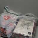 RUVANTI Flannel Sheets Twin Size - 100% Cotton Double Brushed Twin Sheets Set, Deep Pockets 16 Inches, All Seasons Breathable & Extra Soft Bed Sheets, Warm & Cozy, 3 Piece, Red Plaid