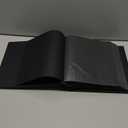 potricher Small 8x10 Photo Album 160 Pockets Linen Cover Large Capacity Picture Book for Family Wedding Anniversary and Baby (Black)