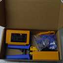 Pass Through RJ45 Crimp Tool, Ratcheting Ethernet Crimping Tool Kit, Ethernet Crimper for RJ45 Pass Through Connector and RJ11/RJ12 connectors