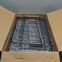 2 Tier Dish Drainers Drying Rack for Kitchen Counter Large Stainless Steel Dishes Drain with Drainboard, Space Saving, Big Modern Silver Countertop Metal Plates Dryer Strainer Holder and Extra Tray