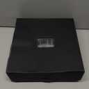 3200+ Trading Card Storage Box with Commander Display, 4 Row Card Deck Box with Portable Handle, Compatible for TCG/MTG/Magic Cards, 30 Colorful Divider, 8 Supporters, US Design Patent (Black&Grey)