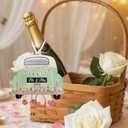 3 x Wedding Gifts for Couples 2025 - Mr and Mrs Gifts, Personalized Wedding Bridal Shower Gift for Bride & Newlyweds - Just Married Wood Hanging Ornament