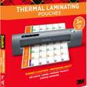 Scotch Thermal Laminating Pouches, for Use with Thermal Laminators, 8.9 x 11.4 Inches, Letter Size Sheets, 100-Pack